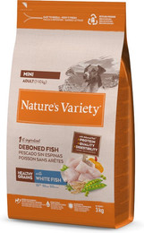 Produktbild von Nature's Variety Healthy Grains Mini Adult Weißfisch - 3 kg