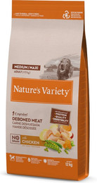 Produktbild von Nature's Variety No Grain Adult Medium/Maxi Freilandhuhn - 2 x 12 kg