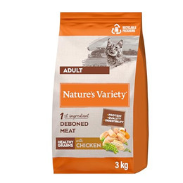 Produktbild von Nature's Variety Original Trockenfutter für ausgewachsene Katzen mit Huhn ohne Knochen - 3 kg