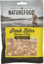 Produktbild von NATUREFOOD Steak Bites 3x100g Huhn