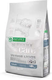 Produktbild von NATURES PROTECTION SUPERIOR CARE White Dogs Grain Free White Fish Adult Small and Mini Breeds 1,5 kg