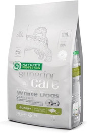 Produktbild von NATURES PROTECTION Superior Care White Dogs Grain Free White Fish Junior Small and Mini Breeds 10 kg