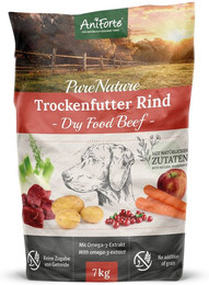 Produktbild von Natürliches Hunde Trockenfutter Rind - 7 kg