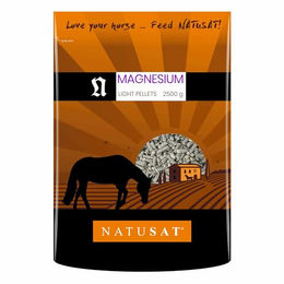 Produktbild von Natusat Magnesium light Pellets Pferdefutter - 2500 g