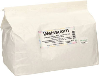Produktbild von NATUSAT Weißdornblätter mit Blüten - 500 g