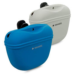 Navaris Hunde Futterbeutel aus Silikon 2er Set – Bild 1 von 6