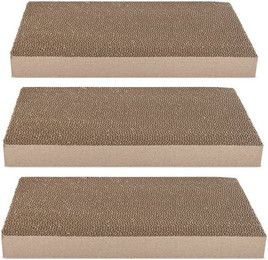 Produktbild von Navaris Katzen Kratzbrett 3er Set aus Karton