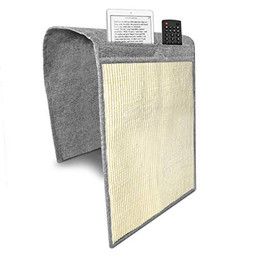 Produktbild von Navaris Katzen Kratzmatte Kratzschutz Sofa mit 2 Fächern 128x45 cm Sisal