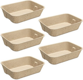Produktbild von Navaris Katzentoilette Katzenklo ohne Deckel aus Papier