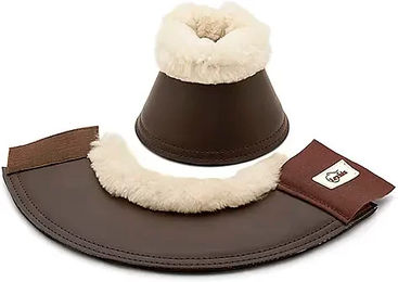 Produktbild von Neopren-Schabrakken für Pferde aus Schaffell Lexhis