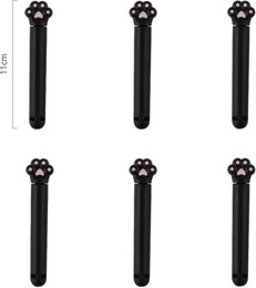 Produktbild von Nette Katze Pfote Tasche Sealer Clips