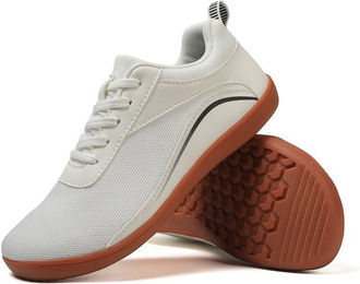 Produktbild von Neue minimalistische Barfußschuhe für Damen und Herren, breite minimalistische Barfußschuhe, Canvas-Wanderschuhe | Sohle ohne Sprengung, Größe 36–46 46