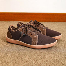 Produktbild von Neue Unisex-Schuhe mit breiter Sohle, atmungsaktives Mesh, Barfußschuhe für Männer mit breiter Spitze, Markenschuhe mit weicher Sohle ohne Tropfenabsatz, Turnschuhe mit breiter Spitze, große Größe 38