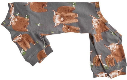 Produktbild von Next Hundeshirt Hundeschlafanzug, Hochlandrind Hamish