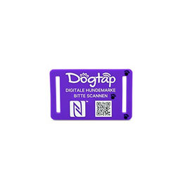 NFC21 DOGTAP Light Hunde-Halsband mit NFC-Chip und QR-Code – Bild 1 von 5