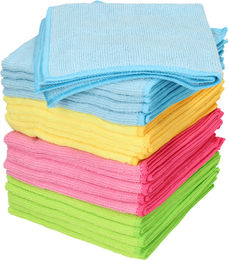 nice essentials Mikrofaser Reinigungstücher 32 x 32 cm Set - 20 Stück – Bild 1 von 2