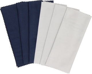 nice essentials Ultrafeine Mikrofaser Reinigungstücher 15 x 18 cm Set - 6 Stk – Bild 1 von 4