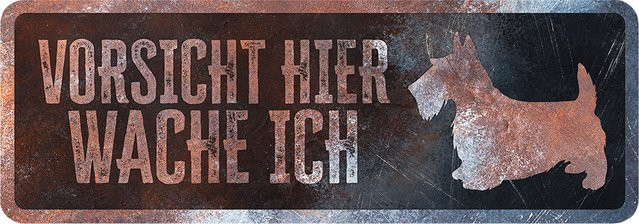 Produktbild von Niederländisches Chihuahua-Warnschild D&D Home