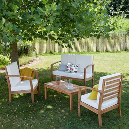 Produktbild von Niedrige Gartenmöbel aus Akazienholz Wilsa Garden