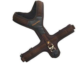 Produktbild von Niggeloh Hundeführgeschirr Follow braun S