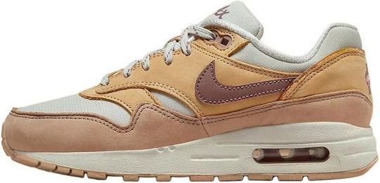 Produktbild von Nike Air Max 1 SE GS Light Bone Hemp Kinder-Sneaker Tan Smokey-Mauve FZ5530-020 38