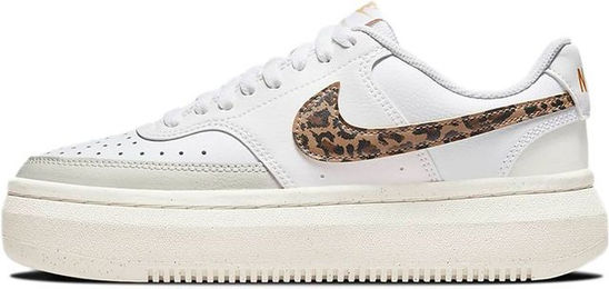 Produktbild von Nike Court Vision Alta Leopard Damen Sneaker Weiß Light-Bone Sail DO2791-100 38