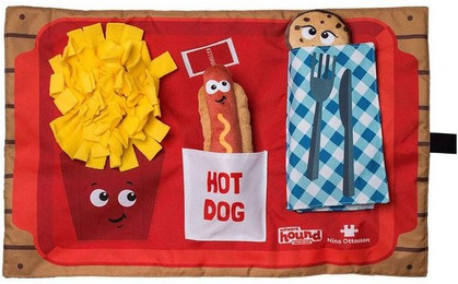 Produktbild von Nina Ottosson Activity Matz Fast Food Fun Intelligenzspielzeug