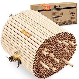 Produktbild von Nisthülsen für Insektenhotel 15 cm lang Durchmesser 6 und 8 mm gemischt