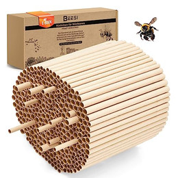 Produktbild von Nisthülsen für Insektenhotel 15 cm lang, Durchmesser 6 und 8 mm gemischt