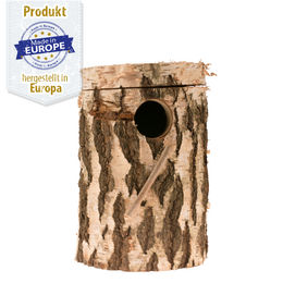 Produktbild von Nistkasten aus Birkenholz für Unzertrennliche - 17 x 23 cm