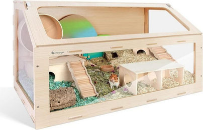 Produktbild von Niteangel Vista Hamsterkäfig aus MDF und Aspenholz