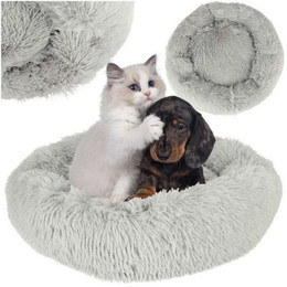 Produktbild von nm_trade Plüsch Tierbett für Hunde und Katzen