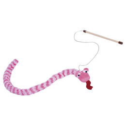 Produktbild von Nobby Angel mit Plüschschlange pink