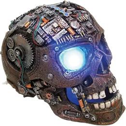 Produktbild von Nobby Aqua Ornaments Cyborg Schädel mit LED