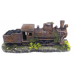 Produktbild von Nobby Aqua Ornaments Rostende Lok - 1 Stk.