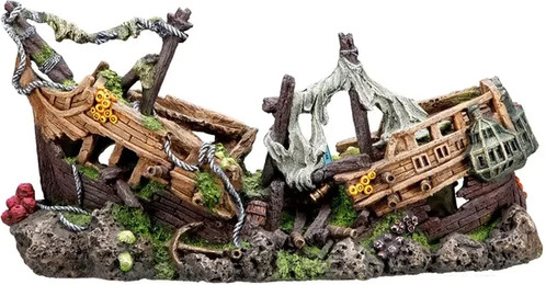 Produktbild von Nobby Aqua Ornaments Schlachtschiff XXL - 550 g