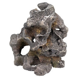 Produktbild von Nobby Aquariendeko Stein mit Löchern grau - 1 Stk.