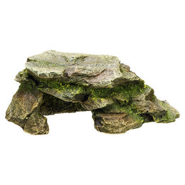 Nobby Aquariendeko Steinhöhle mit Moos grau - 1 Stk. – Bild 1 von 6
