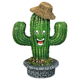 Produktbild von Nobby Aquariendekoration Kaktus mit Gesicht