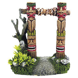 Produktbild von Nobby Aquariendekoration Totempfahl mit Pflanzen