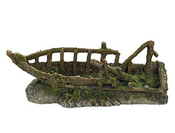 Produktbild von Nobby Aquariendekoration Zerbrochenes Boot