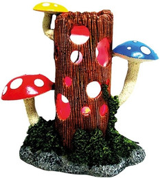 Produktbild von Nobby Aquariumdekoration Stamm mit Pilzen mit LED - 1 Stk.