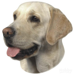 Produktbild von Nobby Aufkleber Labrador hell