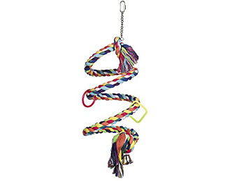 Produktbild von Nobby Cage Toy Schaukel Spirale bunt