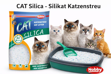 Produktbild von Nobby CAT Silica Katzenstreu - 2,25 kg