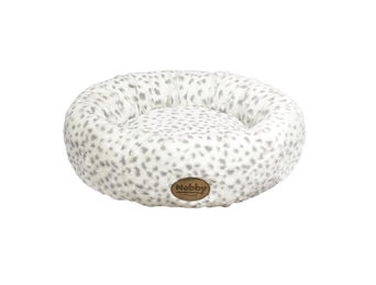 Produktbild von Nobby Donut ALANIS Hundematte leopard grau Ø 45 cm