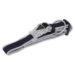 Produktbild von Nobby Flash Halsband Mesh Preno grau