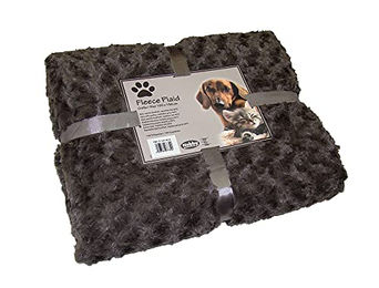 Produktbild von NOBBY Fleece Plaid SUPER SOFT braun M 100 x 150 cm