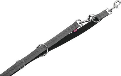 Nobby Führleine Soft Grip dunkelgrau/schwarz – Bild 1 von 3