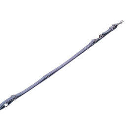 Produktbild von Nobby Führleine VELOURS grau 2 m 14 mm - 2 m